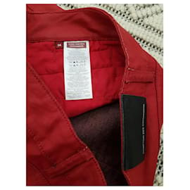 Comptoir Des Cotonniers-Pantalon delgado-Roja