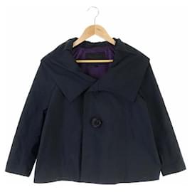 Undercover-[Used]UNDERCOVER PURPLE Big Color Jacket Bijoux Button Flare 2 Black Purple Black Purple / CM ■ OS Ladies-Black,Purple