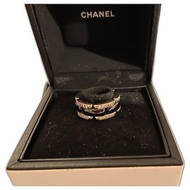 Chanel Ultra medium model with diamonds Silver hardware