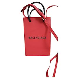 Balenciaga-Sacs à main-Rouge