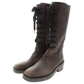 [Usado] botas ANN DEMEULEMEESTER Senhoras Marrom