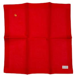 Rolex-Rolex handkerchief 100% new red cotton-Red
