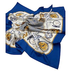 Lenço de seda rolex Multicor