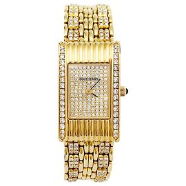 Orologio Boucheron "Reflet" oro giallo e diamanti. Altro
