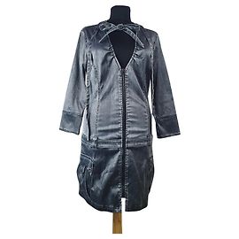 Vestido Diesel Cinza Cinza