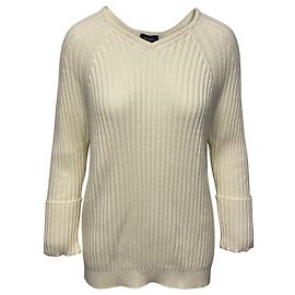 Jersey de punto Max & Co en viscosa color crema Blanco Crudo