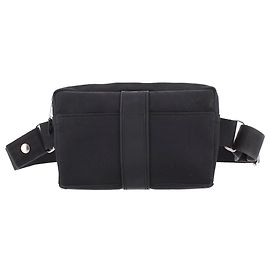 Hermès Sac ceinture en toile Hermes noir Acapulco Noir