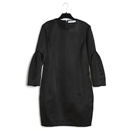 Christian Dior-BLACK THICK SATIN BY RAF SIMONS FR40-Black