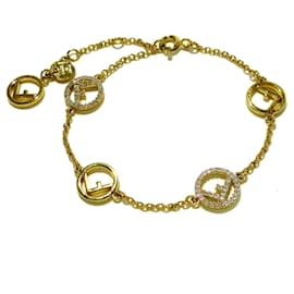 Fendi-Fendi Bracelet-Golden