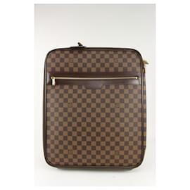 Louis Vuitton-Damier Ebene Pegase 45 Rolling Luggage Trolley Suitcase-Other