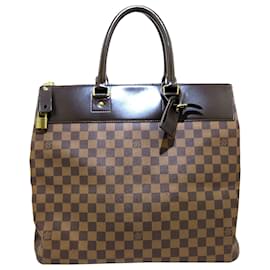 Louis Vuitton-Louis Vuitton Brown Damier Ebene Greenwich PM-Brown