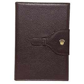 Portafoglio Rolex Marrone