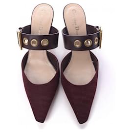 Dior-Heels-Dark red