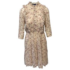 Robe à manches longues à fleurs Polo Ralph Lauren en viscose imprimée Autre