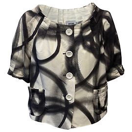 Moschino Cheap and Chic Button-down Blouse in Multicolor Cotton Other Python print