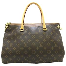 Louis Vuitton-Louis Vuitton Brown Monogram Pallas Satchel-Brown