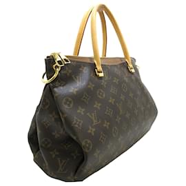 Louis Vuitton-Louis Vuitton Brown Monogram Pallas Satchel-Brown