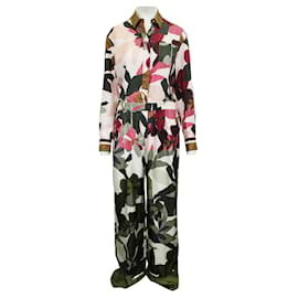 Loro Piana-Multicolor Silk Jumpsuit-Other