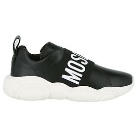 Moschino Sneakers da donna con fascia elastica Nero
