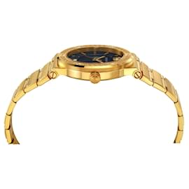 Versace-Greca Logo Bracelet Watch-Golden,Metallic