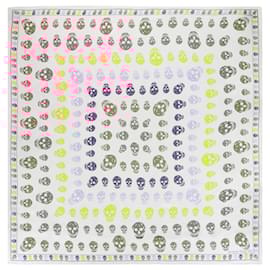 Alexander Mcqueen-Box Skull Scarf-Multiple colors