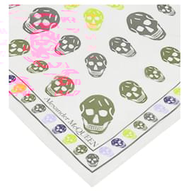 Alexander Mcqueen-Box Skull Scarf-Multiple colors