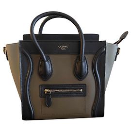 Borsa bagaglio Céline Nano Marrone