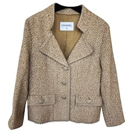 Chanel-6,8Veste de piste en tweed K$-Multicolore