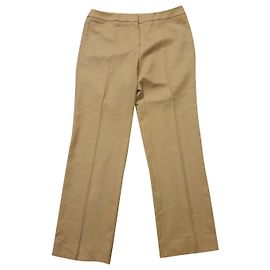Calça marella de lã camelo Bege