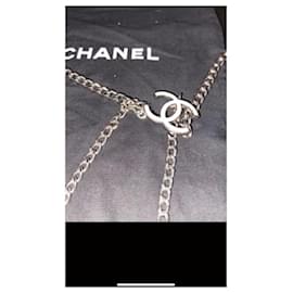 Chanel-Cinturones-Plata