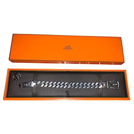 Hermès Bracelet ceinture Bijouterie argentée