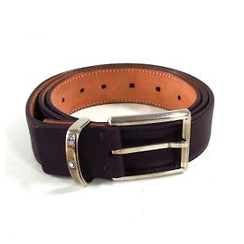Cinturón Montblanc Castaño