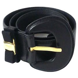 Salvatore Ferragamo Gürtel Schwarz