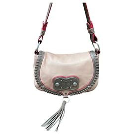 Loewe-Superb Loewe bag-Pink,Red,Taupe,Silver hardware