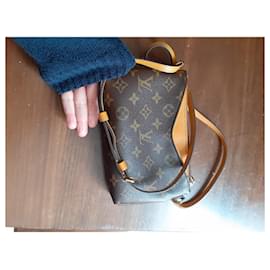 Louis Vuitton-Pallas clutch bag-Dark brown
