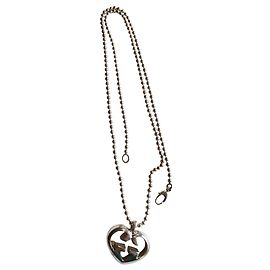 Gucci Cuore in argento sterling GG 925 Argento
