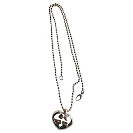 Gucci-Cuore in argento sterling GG 925-Argento