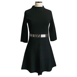 PINKO Robe de cocktail noire / T36 TBE Noir