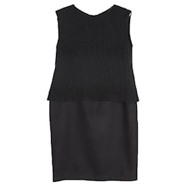Dolce & Gabbana black wool dress Black