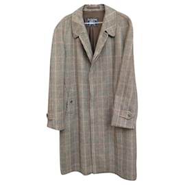 Burberry-manteau homme Burberry vintage taille 54-Gris