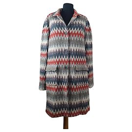 Autre Marque Casaco LE TRICOT PERUGIA de lã e algodão Tamanho L Multicor