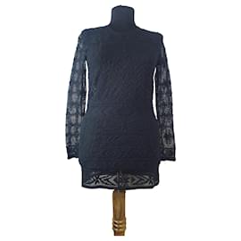 Top de encaje negro Isabel Marant Negro