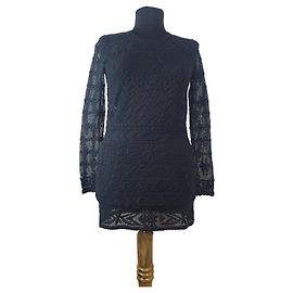 Isabel Marant Black Lace Top Black