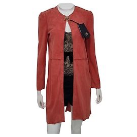 Abrigo de piel Roberto Cavalli Rosa