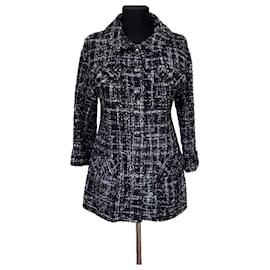 Chanel-9,2K$ black tweed jacket-Black