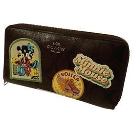 COACH model number: signature × disney patches Black