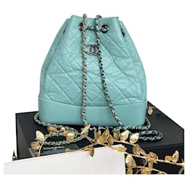 Chanel-Super RARE Gabrielle Backpack-Turquoise