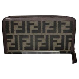 Fendi-FENDI long wallet-Brown