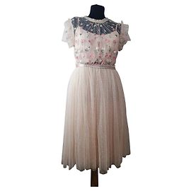 Vestido floral Needle & Thread Multicor