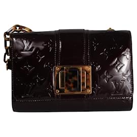 Louis Vuitton-Louis Vuitton Amarante Monogram Vernis Vermont Avenue Clutch Bag.-Black